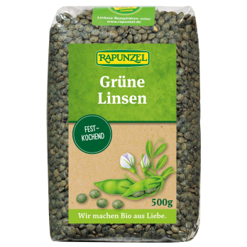 Grüne Linsen