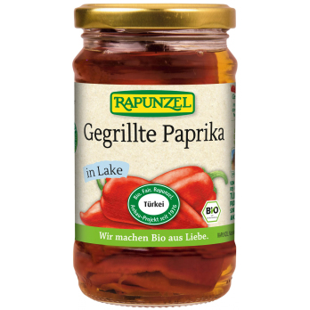 Paprika gegrillt rot, in Lake