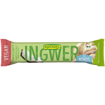 Fruchtschnitte Ingwer- Kokos