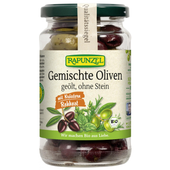 Gemischte Oliven mit Kräutern