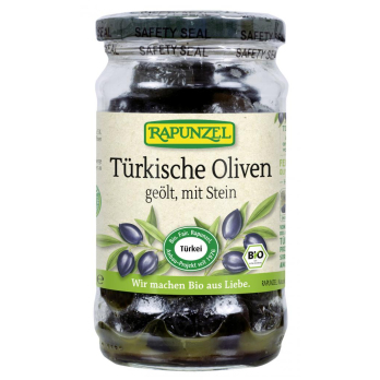 Türkische Oliven, geölt, mit Stein