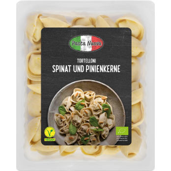 Tortellini Spinat Pinienkerne