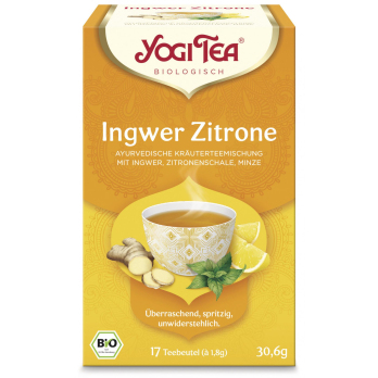 Yogi Tee Ingwer Zitrone