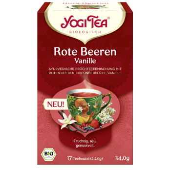 Rote Beeren Vanille Tee