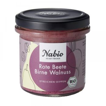 nabio  Rote Beete Birne Walnuss