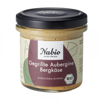 nabio  Gegrillte Aubergine Bergkäse