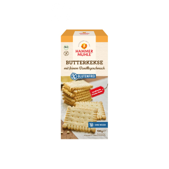Butterkeks mit feinem Vanillegeschmack
