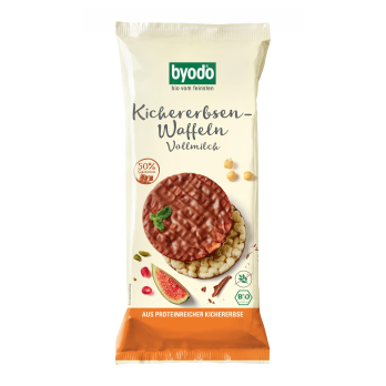 Kichererbsen- Waffeln Vollmilch