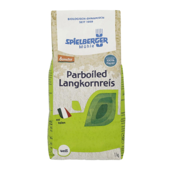 Parboiled Reis Langkorn, weiß