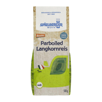 Parboiled Reis Langkorn, weiß