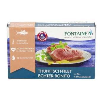 Bonito Thunfisch in Sonnenblumenöl