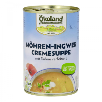Möhren- Ingwer Cremesuppe