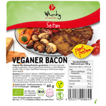 Veganer Bacon