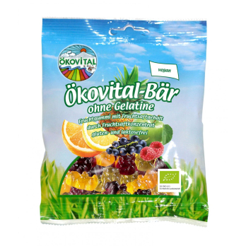Ökovital-Bär ohne Gelatine