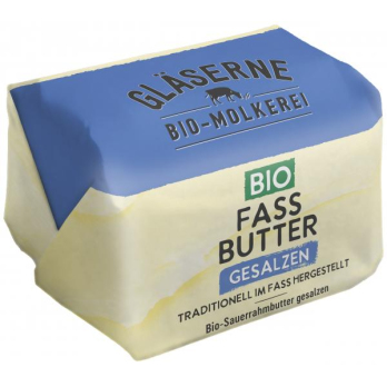 Fassbutter gesalzen Sauerrahm