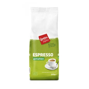 green Espresso gemahlen