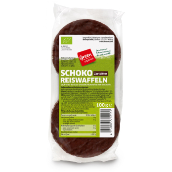 green Schoko-Reiswaffeln Zartbitter