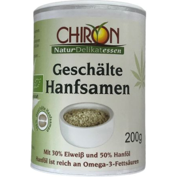 Geschälte Hanfsamen