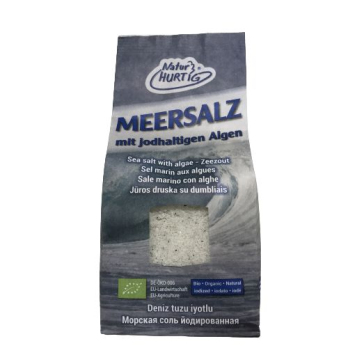 Meersalz fein mit Jod-Algen