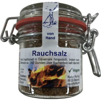 Rauchsalz im Bügelglas