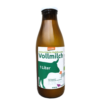 frische Mahlitzscher Vollmilch