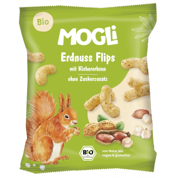 Erdnuss Flips mit Kichererbsen