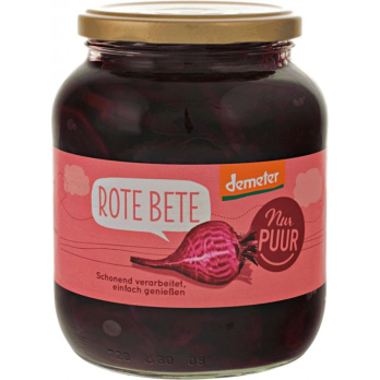 Rote Bete, großes Glas
