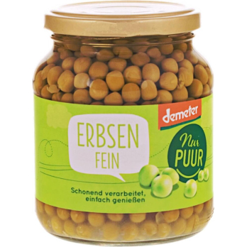 Erbsen fein