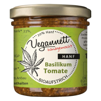 Tomate-Basilikum mit Hanfsaat