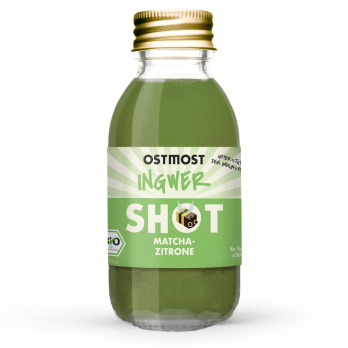 Ingwer-Shot Matcha Zitrone