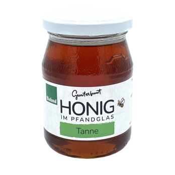 Tannenhonig im Pfandglas