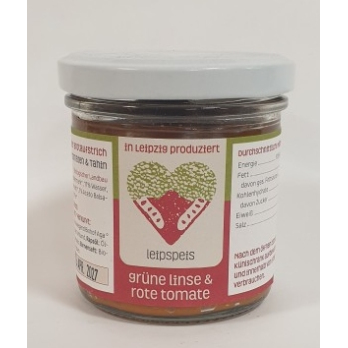 Brotaufstrich Linse & Tomate