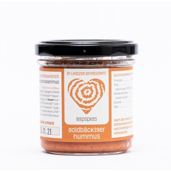 Brotaufstrich Goldbäckiger Hummus