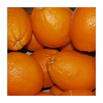 Orange Navel 4-5 Italien klein bis mittelgroß