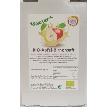 Apfel Birnensaft