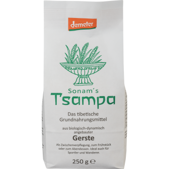 Sonams Tsampa aus Gerste