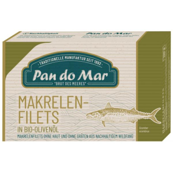 Makrelenfilet in Olivenöl