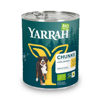 Hundefutter mit Huhn und Gemüse