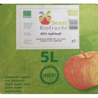 Apfelsaft in Box