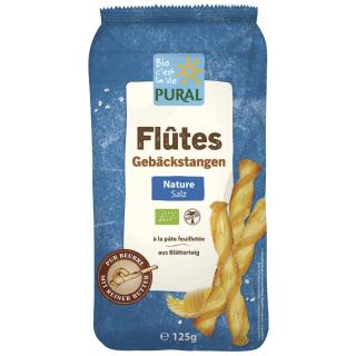 Flutes mit Salz