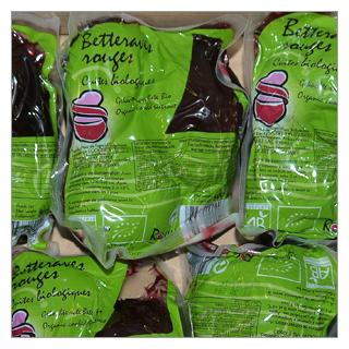 Rote Bete gegart Vakuum