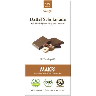 Dattel Schokolade Nougat