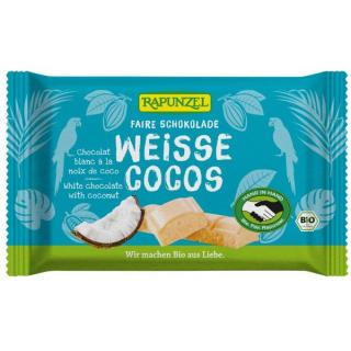 Weiße Schokolade mit Kokos