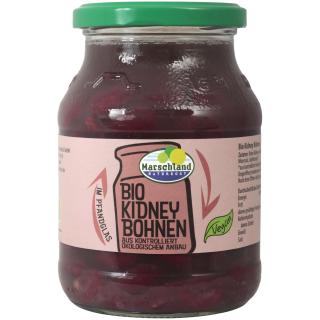 Kidneybohnen im Pfandglas