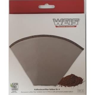 Kaffeedauerfilter Gr.4 faltbar