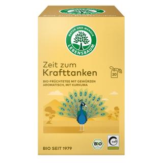Zeit zum Krafttanken Früchtetee
