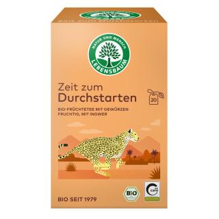 Zeit zum Durchstarten Früchtetee
