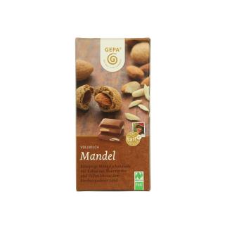 Ganze Mandel Schokolade