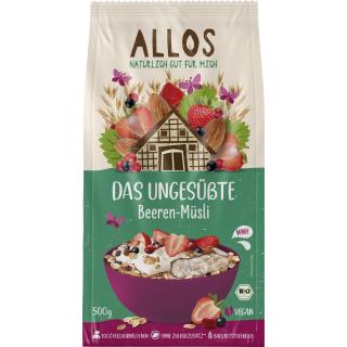 Das ungesüßte Beeren Müsli