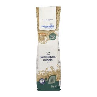 Dinkel-Buchstaben- nudeln